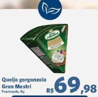 Sam's Club Queijo gorgonzola Gran Mestri Fracionado, Kg oferta
