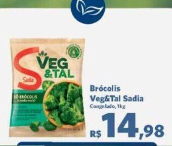 Sam's Club Brócolis Veg&Tal Sadia Congelado, 1kg oferta