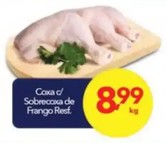 Lopes Supermercados Coxa c/ Sobrecoxa Frango resf. 1kg oferta