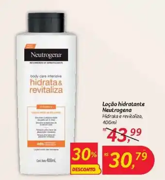 Hipermercado BIG Loção hidratante Neutrogena Hidrata e revitaliza, 400ml oferta