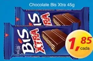 Supermercados Guanabara Chocolate Bix Xtra 45g oferta