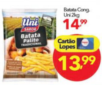 Batata Cong. Uni 2kg
