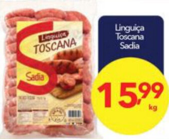 Lopes Supermercados Linguica Toscana Sadia 1kg oferta