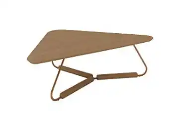 Lojas Guido Mesa de centro olly 1,05x65 metal cobre - natural oferta