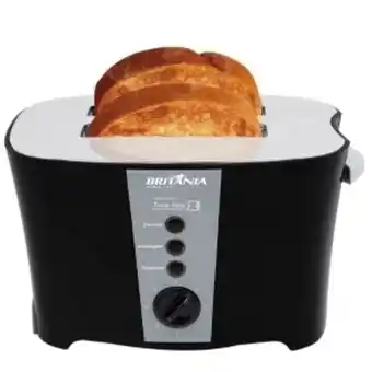 Lojas TaQi Torradeira tosta pane britânia, preta - 220 volts oferta