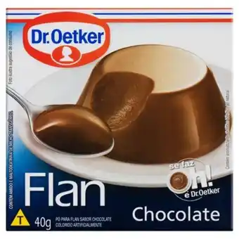 Violeta Supermercados Pó para flan sabor chocolate dr.oetker 40g oferta