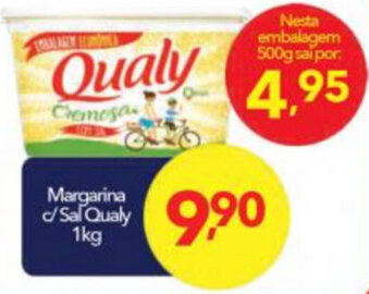 Lopes Supermercados Margarina c/ Sal Qualy 1kg oferta
