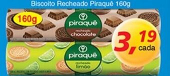 Supermercados Guanabara Biscoito Recheado Piraque 160g oferta