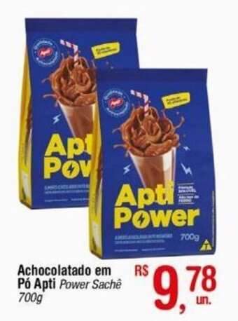 Fort Atacadista Achocolatado em Pó Apti Power Sachê 700g oferta