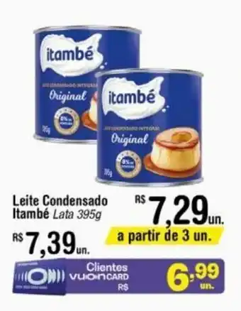 Fort Atacadista Leite Condensado Itambé Lata 395g oferta