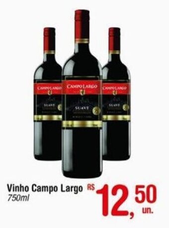 Fort Atacadista Vinho Campo Largo 750ml oferta