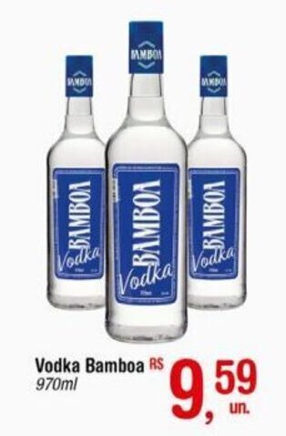 Fort Atacadista Vodka Bamboa 970ml oferta