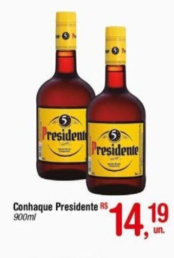 Fort Atacadista Conhaque Presidente 900ml oferta