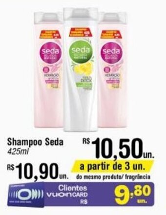 Fort Atacadista Shampoo Seda 425ml oferta