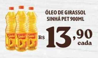 ÓLEO DE GIRASSOL SINHÁ PET 900ML