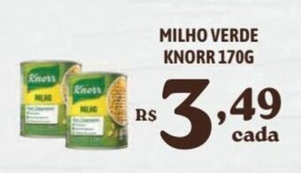 Bahamas Supermercados MILHO VERDE KNORR 170G oferta