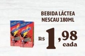 BEBIDA LÁCTEA NESCAU 180ML