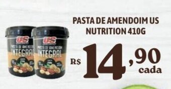 PASTA DE AMENDOIM US NUTRITION 410G