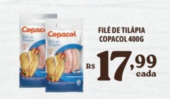 Bahamas Supermercados FILÉ DE TILÁPIA COPACOL 400G oferta
