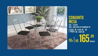 Zema CONJUNTO MESA oferta