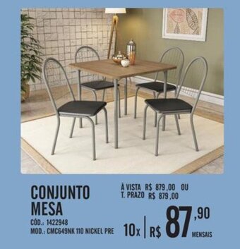 Zema CONJUNTO MESA oferta