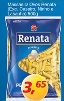 Supermercados Guanabara Massas c/ Ovos Renata 500g oferta