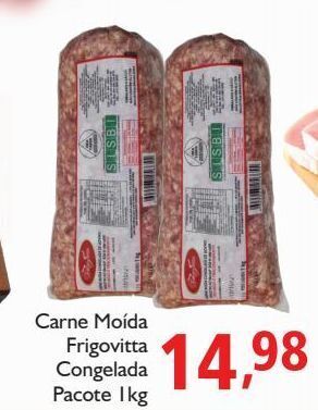 Supermercados ABC Carne moída frigovitta congelada pacote 1kg oferta