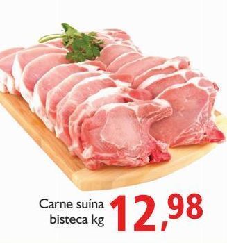 Supermercados ABC Carne suína bisteca kg oferta