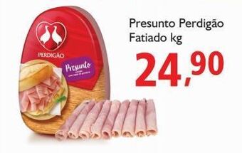 Supermercados ABC Presunto perdigão fatiado kg oferta