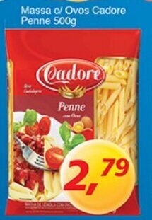 Massa c/ Ovos Cadore Penne 500g