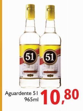 Aguardente 51 965ml
