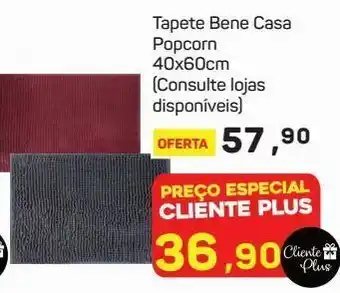 Tapete bene casa popcorn 40x60cm