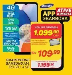 GBarbosa Smartphone samsung a14 128 gb / 4 gb oferta