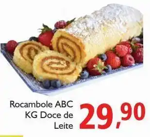 Supermercados ABC Rocambole abc kg doce de leite oferta