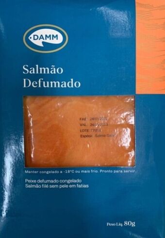 DB Supermercados Salmão defumado fat 80g oferta