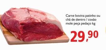 Supermercados ABC Carne bovina patinho ou chã de dentro / coxão mole peça pedaço kg oferta
