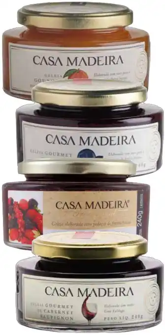 DB Supermercados Geleia casa madeira sabores diferentes 240g oferta