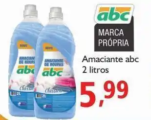 Supermercados ABC Amaciante abc 2 litros oferta