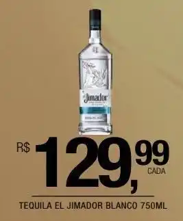 Tequila el jimador blanco 750ml