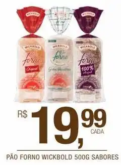 DB Supermercados Pão de forma wickbold 500g oferta