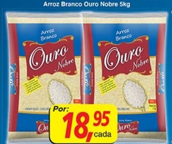 Supermercados Guanabara Arroz Branco Ouro Nobre 5kg oferta