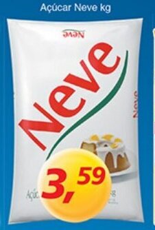 Supermercados Guanabara Acucar Neve 1kg oferta