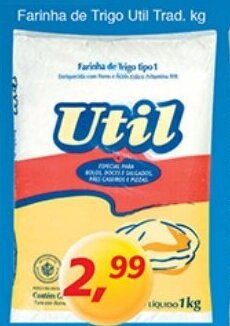 Supermercados Guanabara Farinha de Trigo Util Trad. 1kg oferta