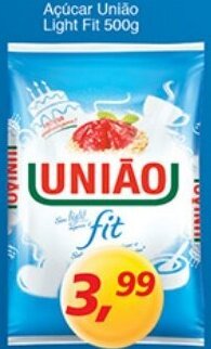 Supermercados Guanabara Acucar Uniao Light Fit 500g oferta