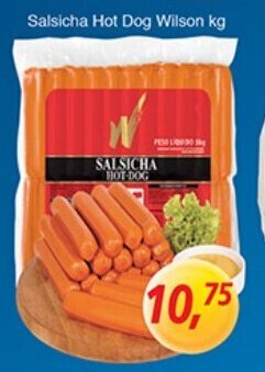 Salsicha Hot Dog Wilson 1kg