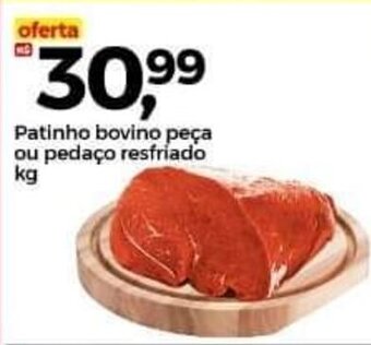 Frangolândia Patinho bovino peça ou pedaço resfriado kg oferta