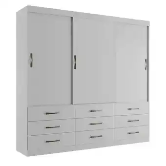 Pão de Açúcar Guarda-roupa casal turim 3 pt 9 gv branco oferta