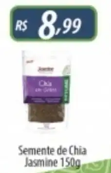 Supermercados Rondon Semente de Chia Jasmine 150g oferta