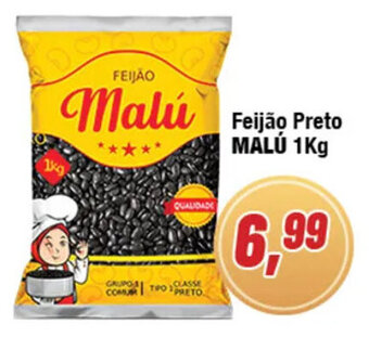 Feijão Preto MALÚ 1Kg