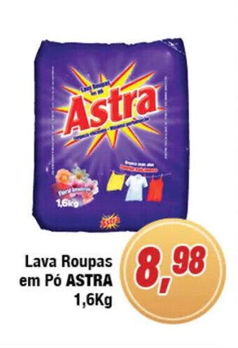 Rede Economia Lava Roupas em Pó ASTRA 1,6Kg oferta